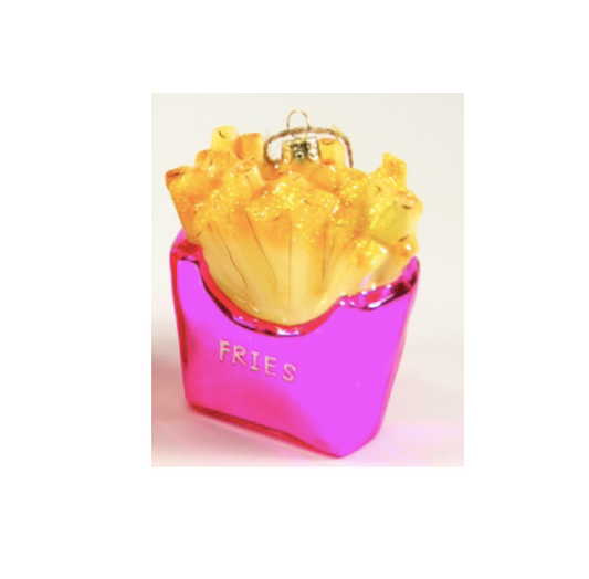 Fries Pink Ornament