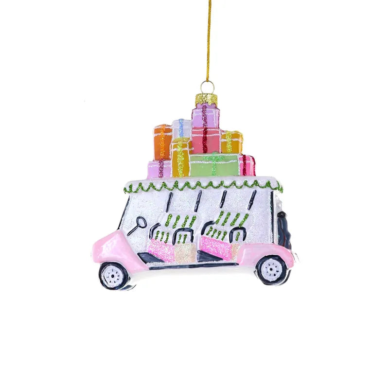 Palm Springs Golf Cart Ornament