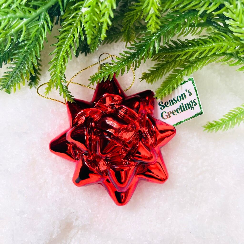 Vintage Bow Ornament