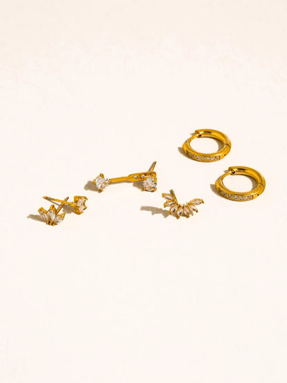Novaé Crystal Mix Earring Set