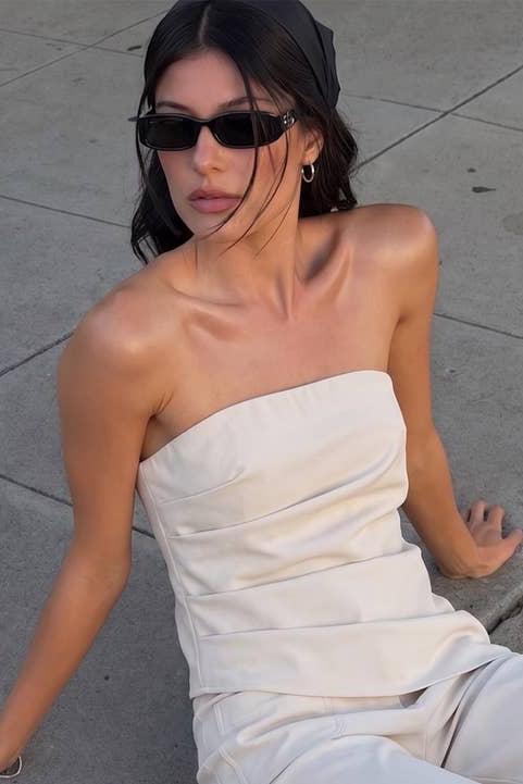 Nicely Done Cream Top