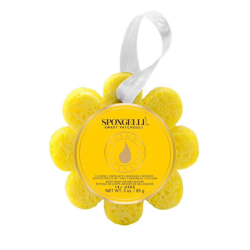 Wildflowers Body Wash Infused Buffer - Sweet Patchouli