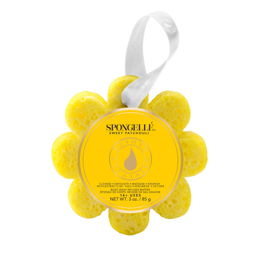 Wildflowers Body Wash Infused Buffer - Sweet Patchouli