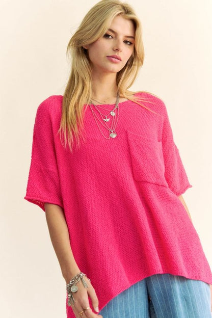 Everybody Wants This Magenta Top