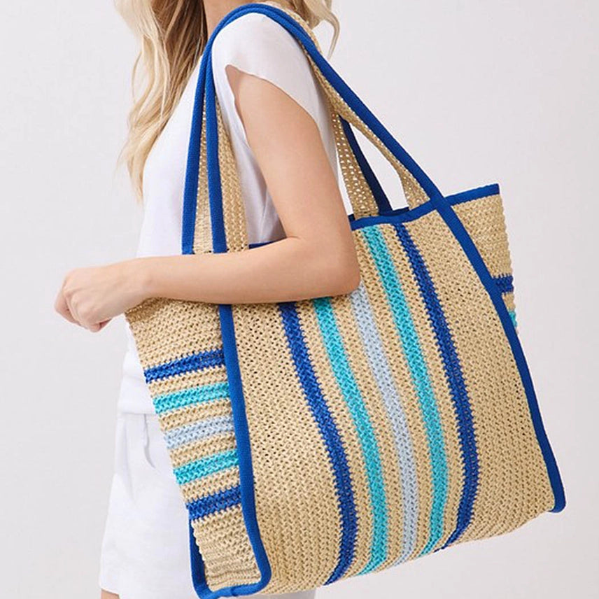 Seaside Escape Blue Tote Bag
