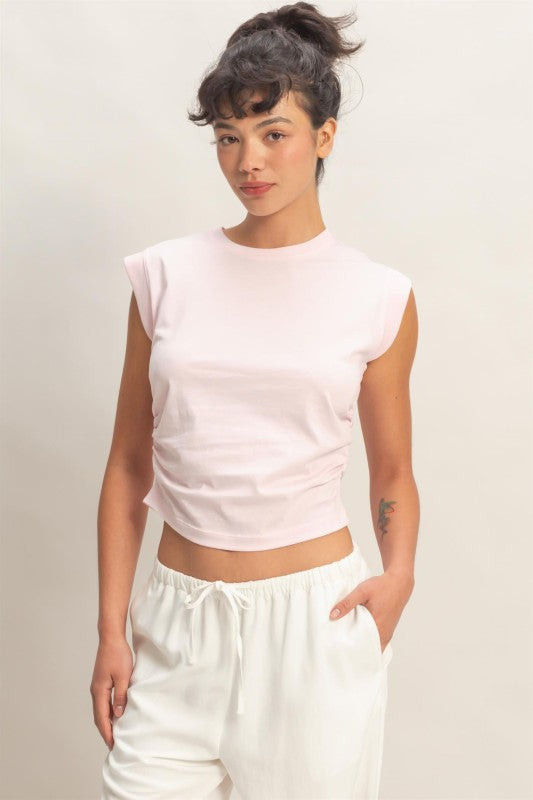 Refine Your Basic Pink Top