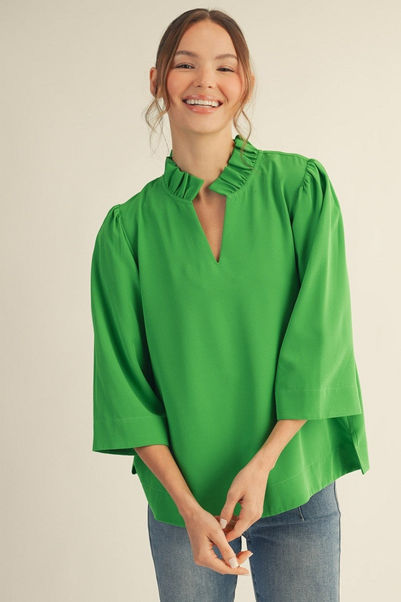 That Means Everything Green Top