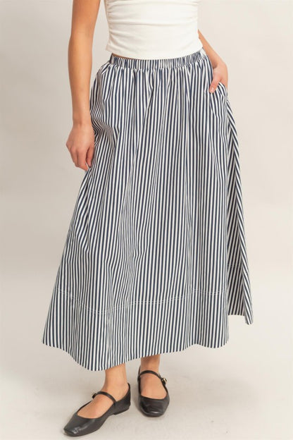 Peace of Mind Navy Skirt