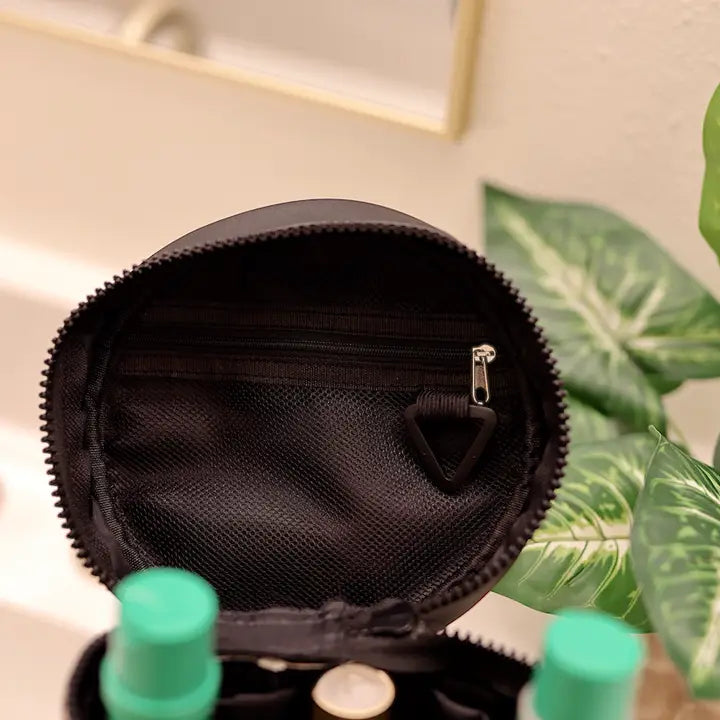 Barrel Organizer Cheetah Toiletry Bag