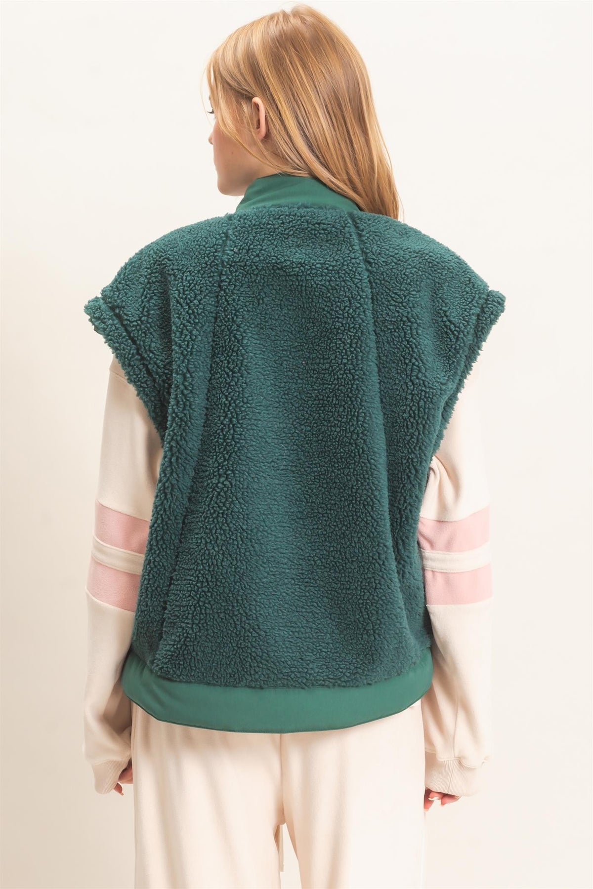 The Ellis Green Vest