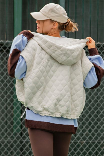 Gentle Reminders Hoodie Vest