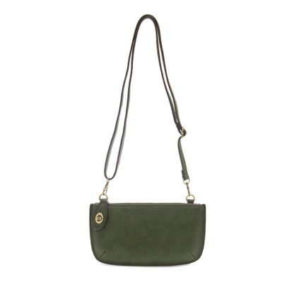 Mini Crossbody Hunter Green Wristlet Clutch