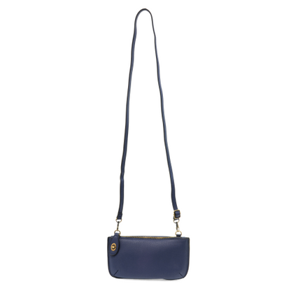 Mini Crossbody Dark Cobalt Wristlet Clutch