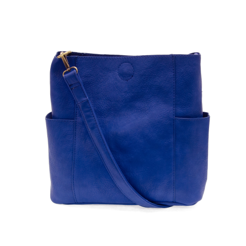 Kayleigh Cobalt Side Pocket Bucket Bag