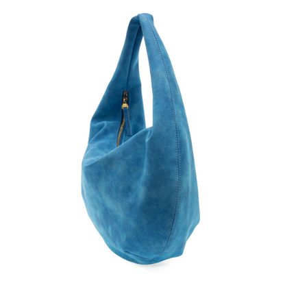 Bianca Cobalt Crescent Shoulder Bag