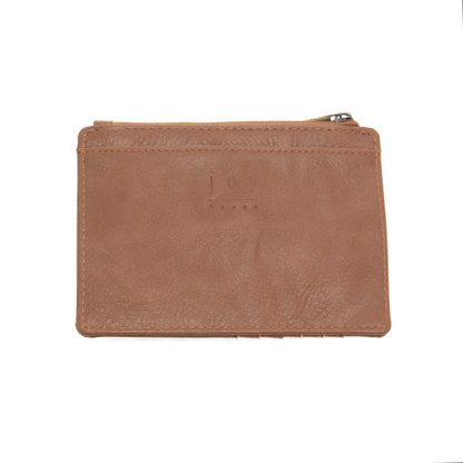 Penny Walnut Mini Travel Wallet