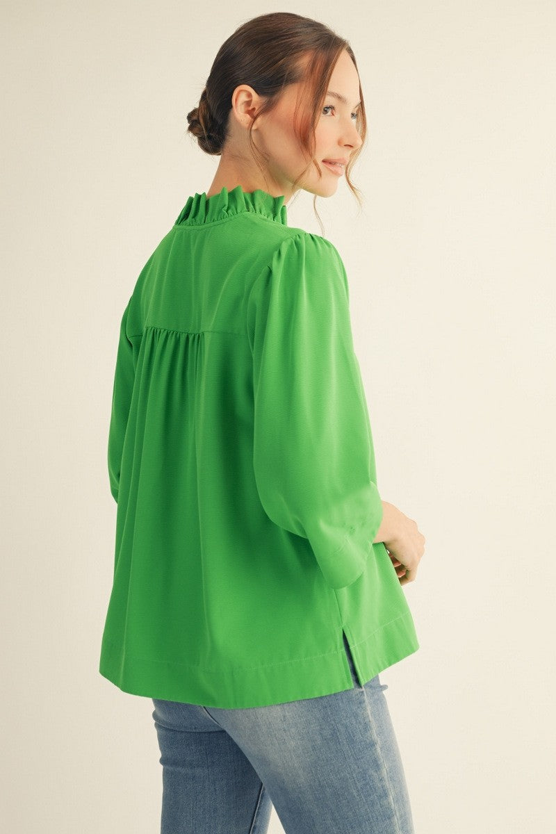 That Means Everything Green Top