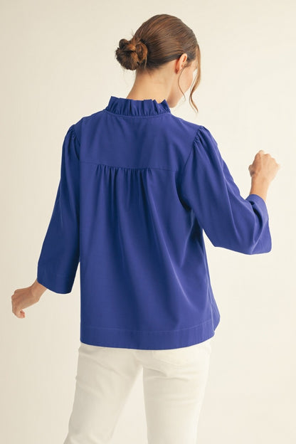 That Means Everything Royal Blue Top
