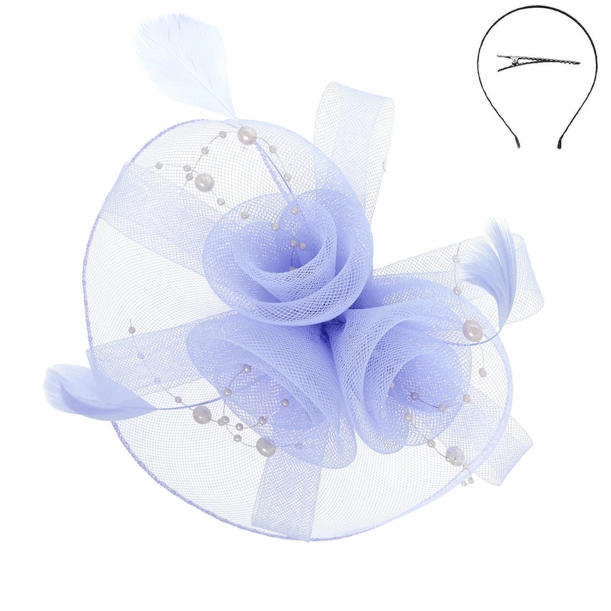 Magnolia Muse Lavender Fascinator