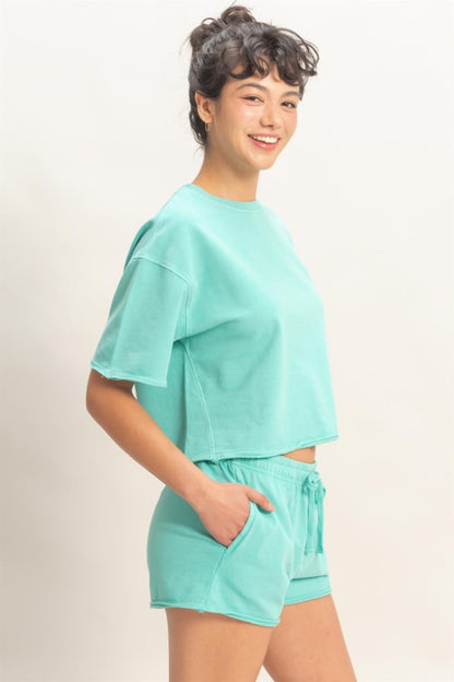 Living for It Turquoise Set