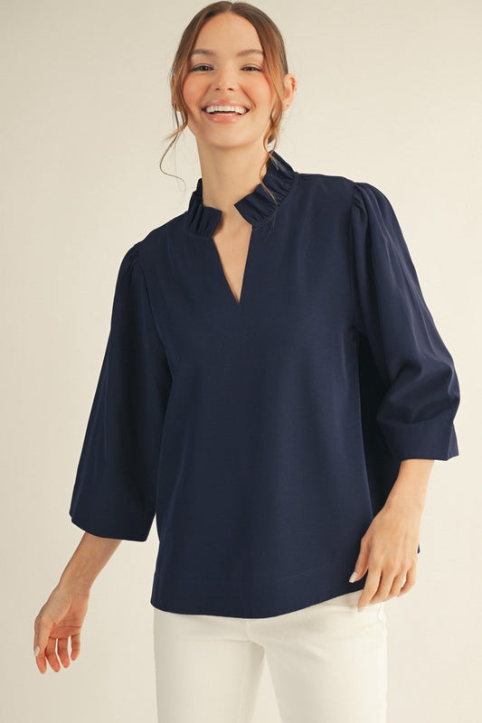 That Means Everything Navy Top