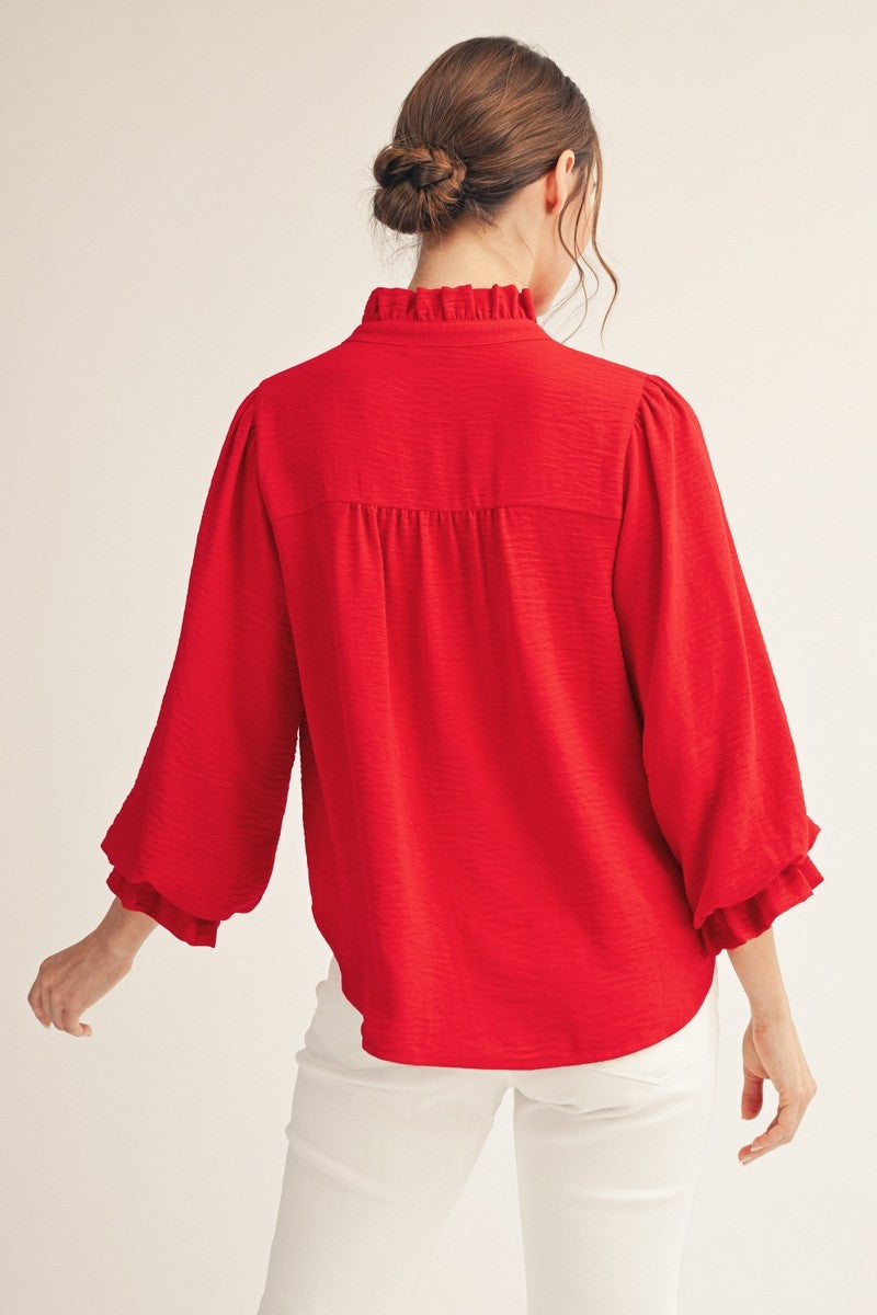 One True Love Red Top