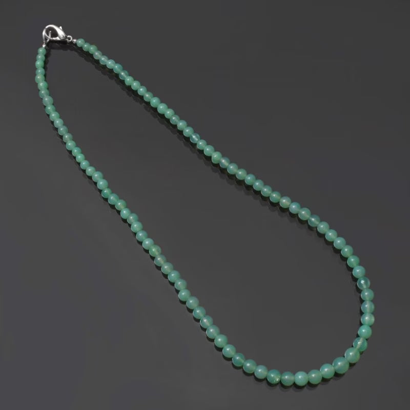 Simply Serene Small Green Necklace