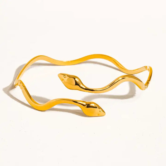 Zofia Wavy Serpent Bracelet