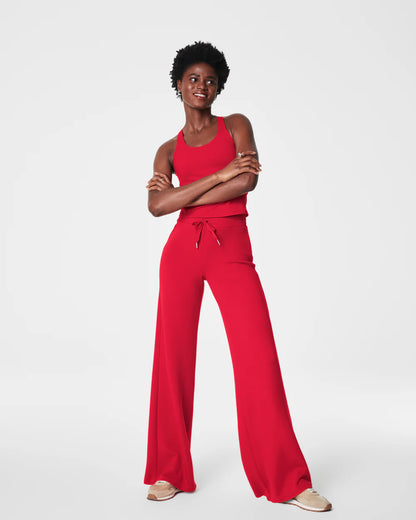 AirEssentials Red Wide Leg Pant