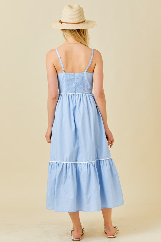 Harbor Haven Midi Dress