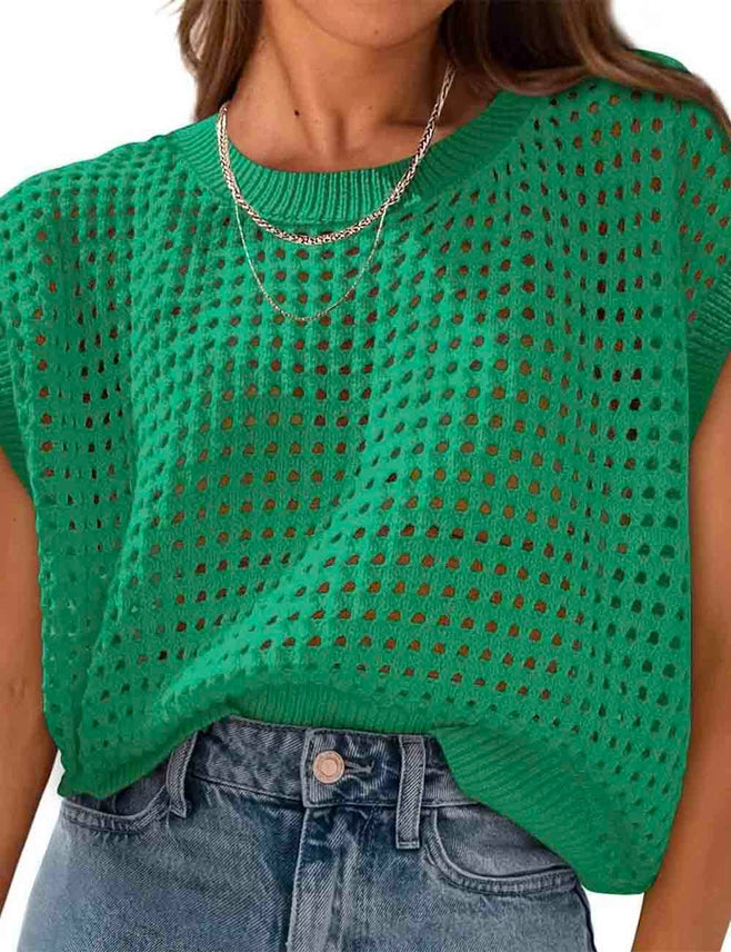 New Adventures Green Top
