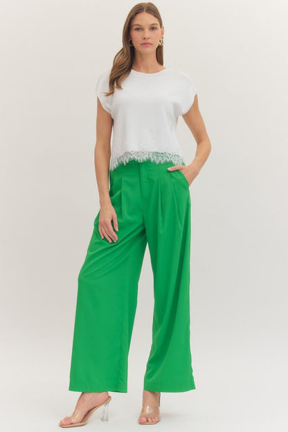Walking This Way Green Pants