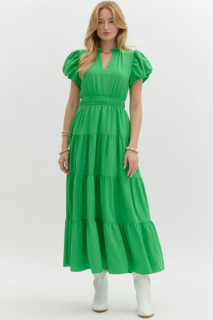 Fashion Forward Kelly Green Dress