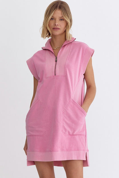Divine Comfort Pink Dress