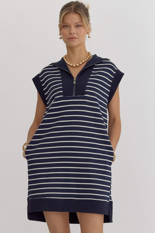 The Perfect One Navy Dress