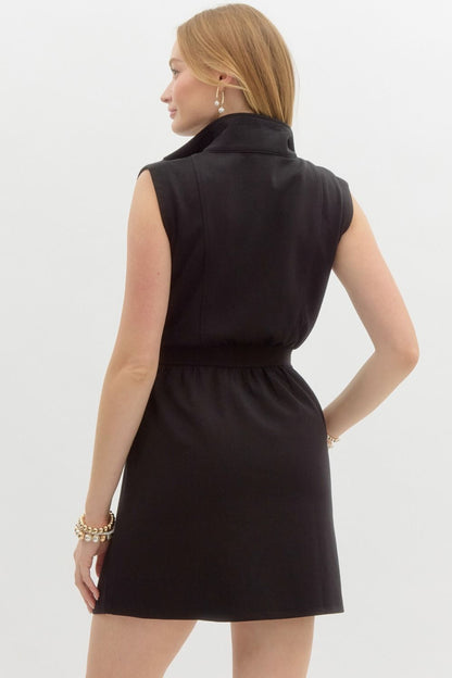 Finding Comfort Black Dress