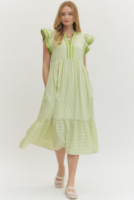 Stripe Darling Dress