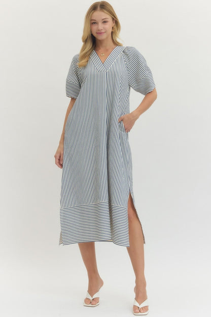 The Good In You Indigo Dress