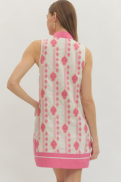 On The Level Pink Dress