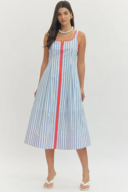 Riviera Stripe Dress