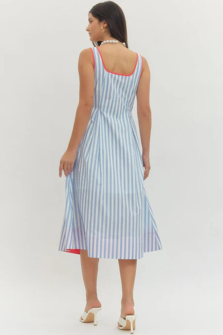 Riviera Stripe Dress