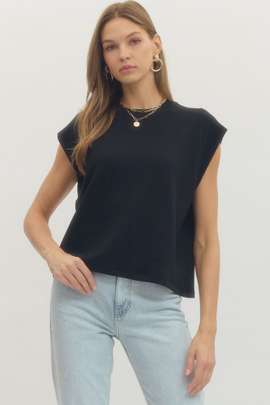 Seasons Change Black Top