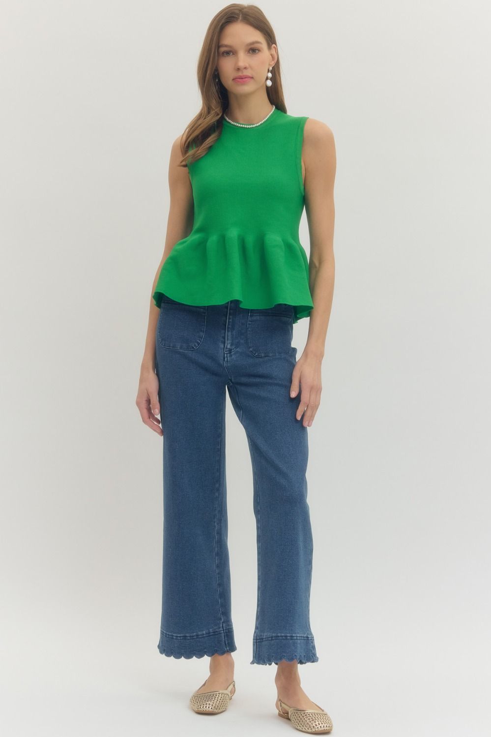 Seek The Truth Green Top