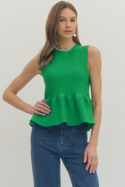 Seek The Truth Green Top