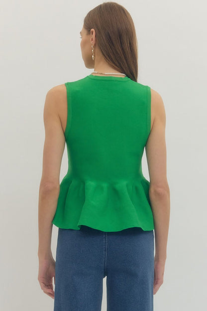 Seek The Truth Green Top