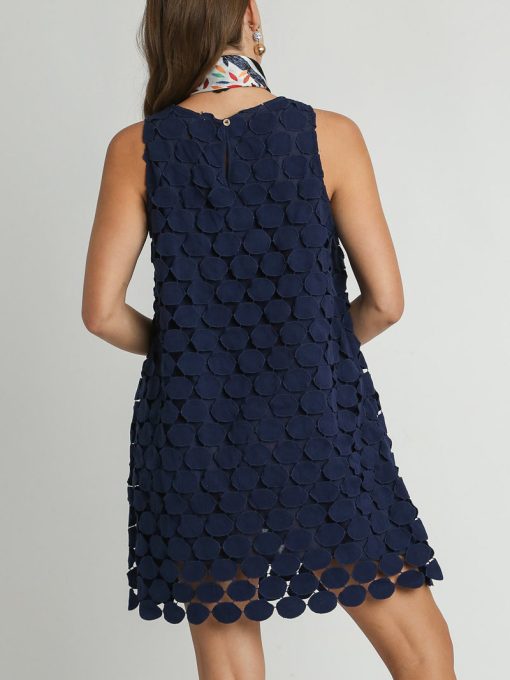 Midnight Melodies Navy Dress