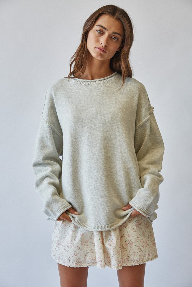 Ever So Classic Grey Sweater