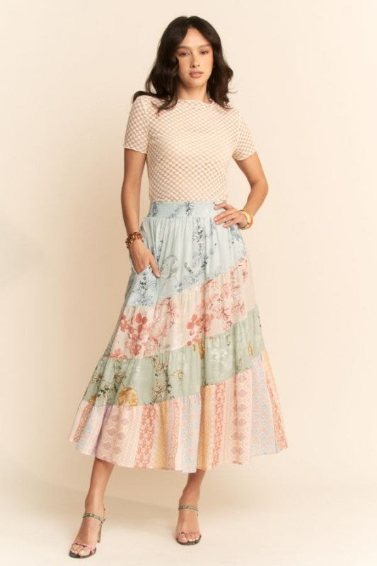 Springtime Splendor Maxi Skirt