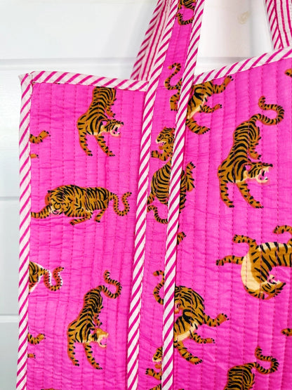 Tiger Luxe Tote Bag
