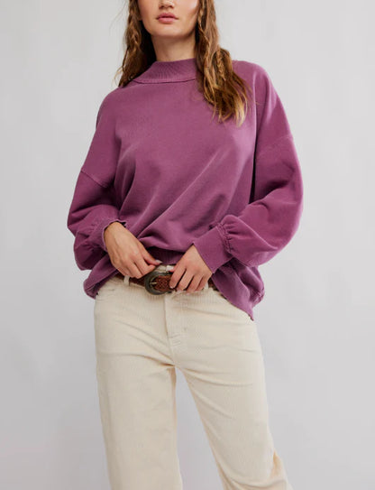 Palm Springs Damson Pullover